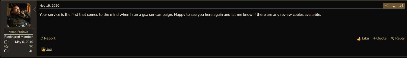 BlackHatWorld Member Review - SER Verified Lists