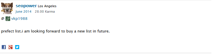 GSA Forum Member Review - seopower