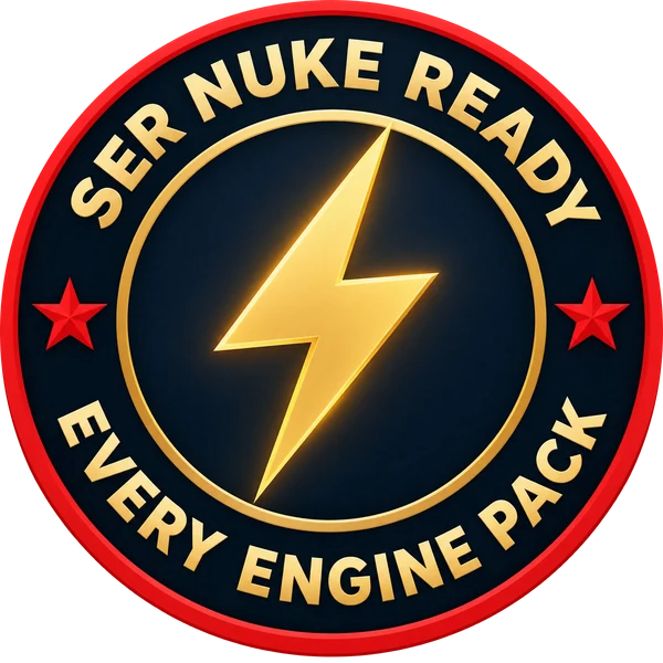 SER Nuke ready — every engine pack
